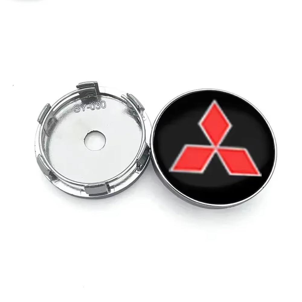 Fmesoo 4 Stück Radnabenkappen Nabendeckel,für Mitsubishi Pajero Outlander XL Montero Lancer Triton Galant 60mm Felgendeckel ABS Radnabenabdeckung Auto Schützt Zubehör Logo Radkappen Fmesoo 4 Stück Radnabenkappen Nabendeckel,für Mitsubishi Pajero Outlander XL Montero Lancer Triton Galant 60mm Felgendeckel ABS Radnabenabdeckung Auto Schützt Zubehör Logo Radkappen von Fmesoo