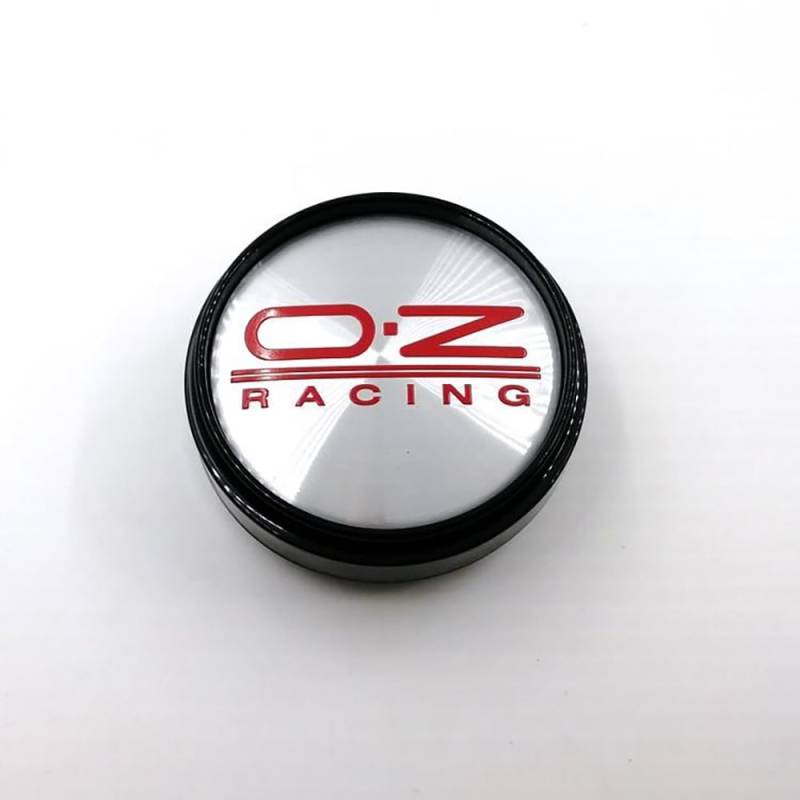 Fmesoo 4 Stück Radnabenkappen Nabendeckel,für O.Z 63mm Felgendeckel ABS Radnabenabdeckung Auto Schützt Zubehör Logo Radkappen,B von Fmesoo