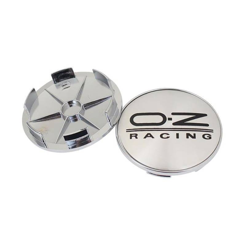 Fmesoo 4 Stück Radnabenkappen Nabendeckel,für OZ 68mm Felgendeckel ABS Radnabenabdeckung Auto Schützt Zubehör Logo Radkappen,D von Fmesoo