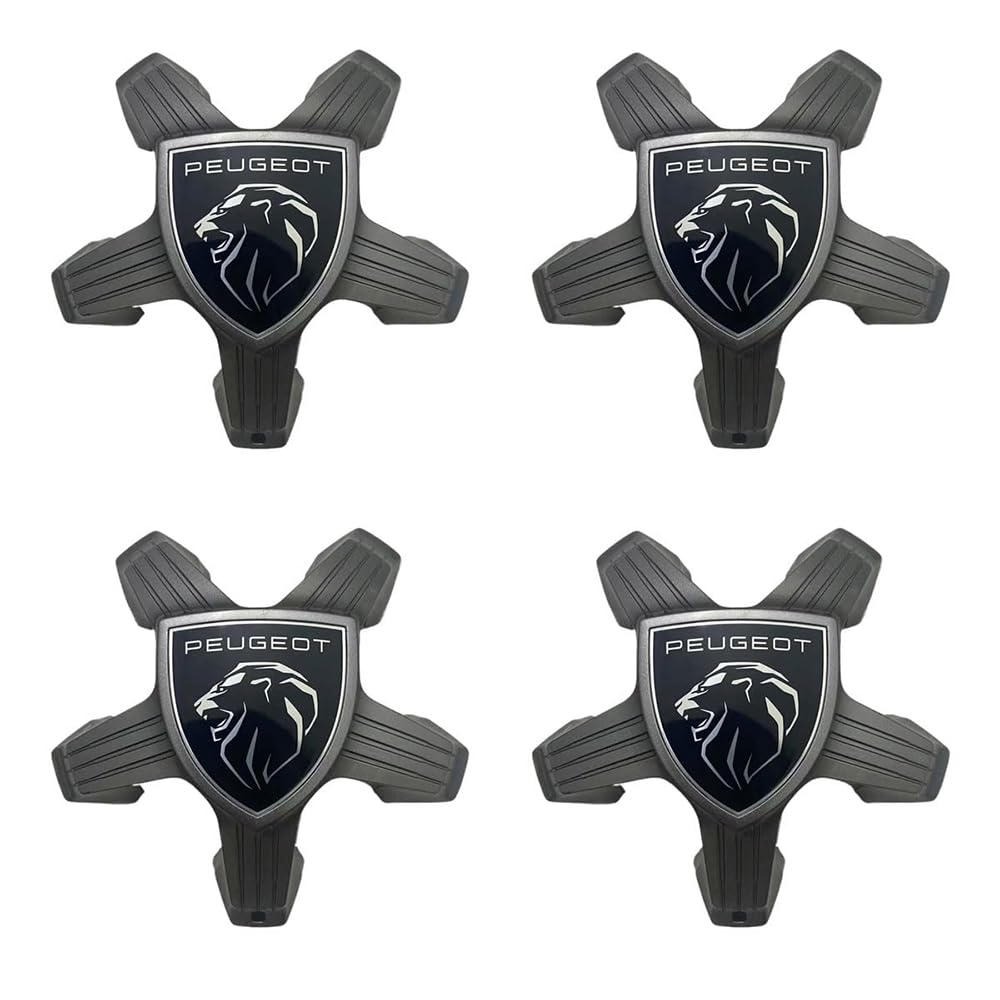 Fmesoo 4 Stück Radnabenkappen Nabendeckel,für Peugeot 3008 4008 408 5008 308S 508L 2008 Felgendeckel ABS Radnabenabdeckung Auto Schützt Zubehör Logo Radkappen,A Fmesoo 4 Stück Radnabenkappen Nabendeckel,für Peugeot 3008 4008 408 5008 308S 508L 2008 Felgendeckel ABS Radnabenabdeckung Auto Schützt Zubehör Logo Radkappen,A von Fmesoo