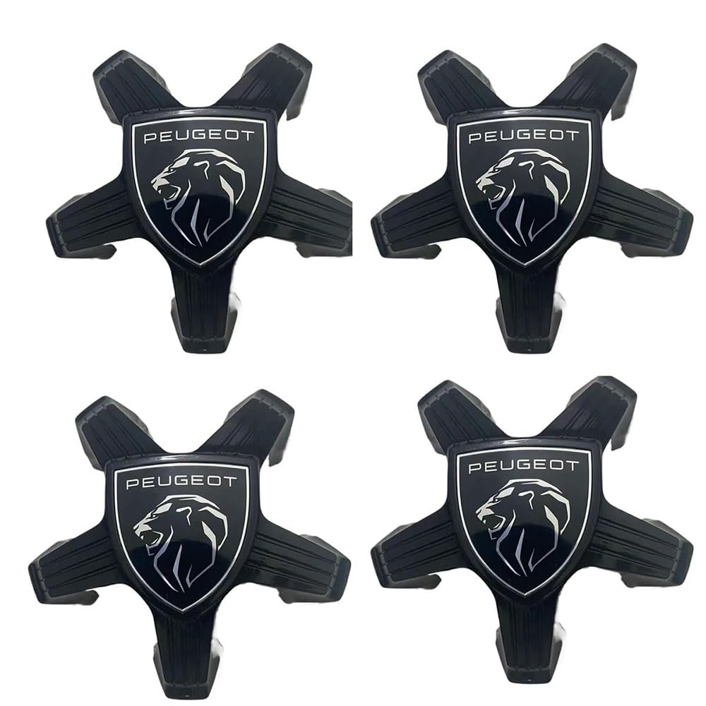 Fmesoo 4 Stück Radnabenkappen Nabendeckel,für Peugeot 3008 4008 408 5008 308S 508L 2008 Felgendeckel ABS Radnabenabdeckung Auto Schützt Zubehör Logo Radkappen,B Fmesoo 4 Stück Radnabenkappen Nabendeckel,für Peugeot 3008 4008 408 5008 308S 508L 2008 Felgendeckel ABS Radnabenabdeckung Auto Schützt Zubehör Logo Radkappen,B von Fmesoo