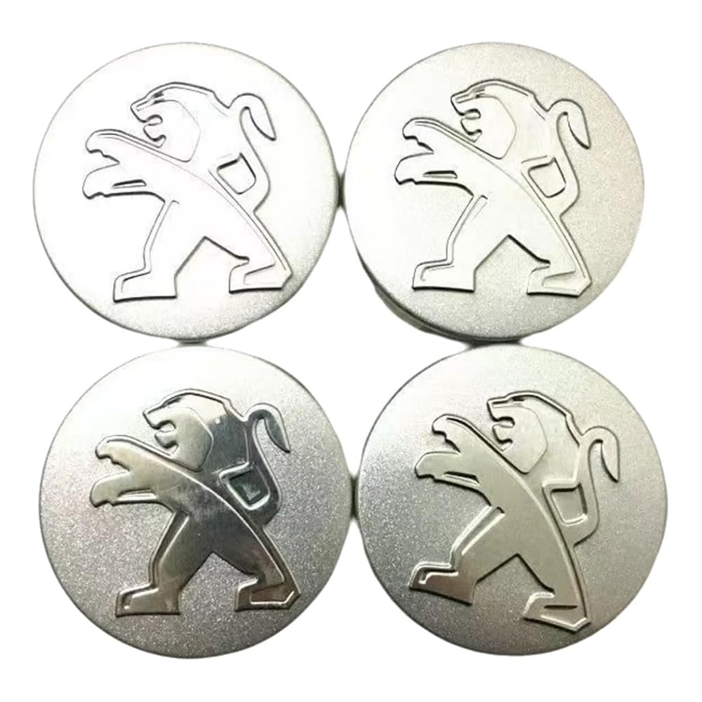 Fmesoo 4 Stück Radnabenkappen Nabendeckel,für Peugeot 60mm Felgendeckel ABS Radnabenabdeckung Auto Schützt Zubehör Logo Radkappen,A Fmesoo 4 Stück Radnabenkappen Nabendeckel,für Peugeot 60mm Felgendeckel ABS Radnabenabdeckung Auto Schützt Zubehör Logo Radkappen,A von Fmesoo