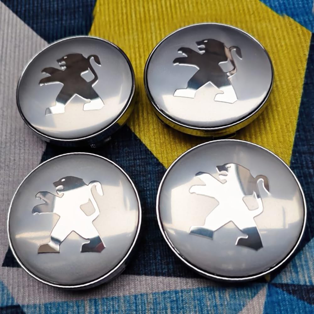 Fmesoo 4 Stück Radnabenkappen Nabendeckel,für Peugeot 60mm Felgendeckel ABS Radnabenabdeckung Auto Schützt Zubehör Logo Radkappen,A Fmesoo 4 Stück Radnabenkappen Nabendeckel,für Peugeot 60mm Felgendeckel ABS Radnabenabdeckung Auto Schützt Zubehör Logo Radkappen,A von Fmesoo