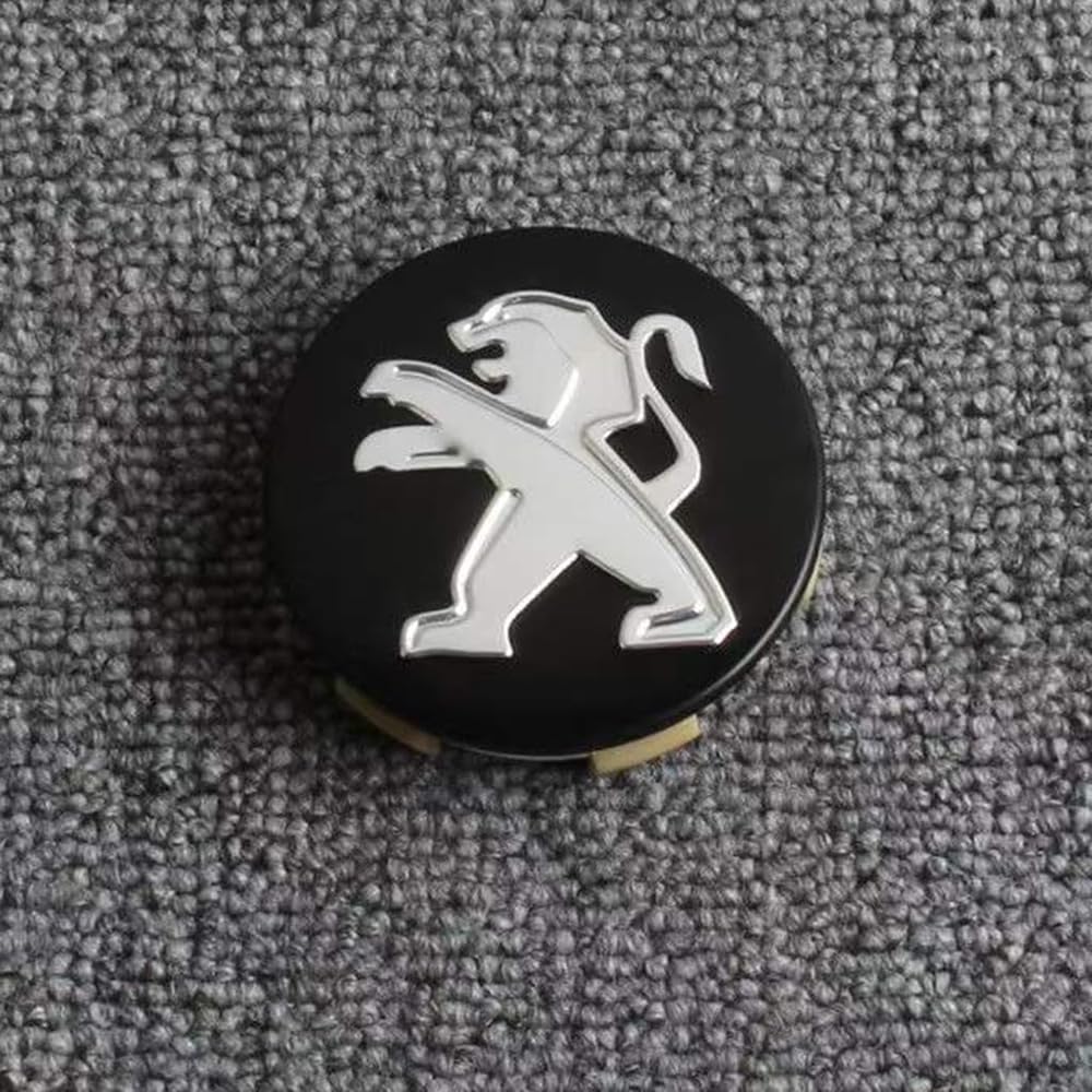Fmesoo 4 Stück Radnabenkappen Nabendeckel,für Peugeot 60mm Felgendeckel ABS Radnabenabdeckung Auto Schützt Zubehör Logo Radkappen,E Fmesoo 4 Stück Radnabenkappen Nabendeckel,für Peugeot 60mm Felgendeckel ABS Radnabenabdeckung Auto Schützt Zubehör Logo Radkappen,E von Fmesoo