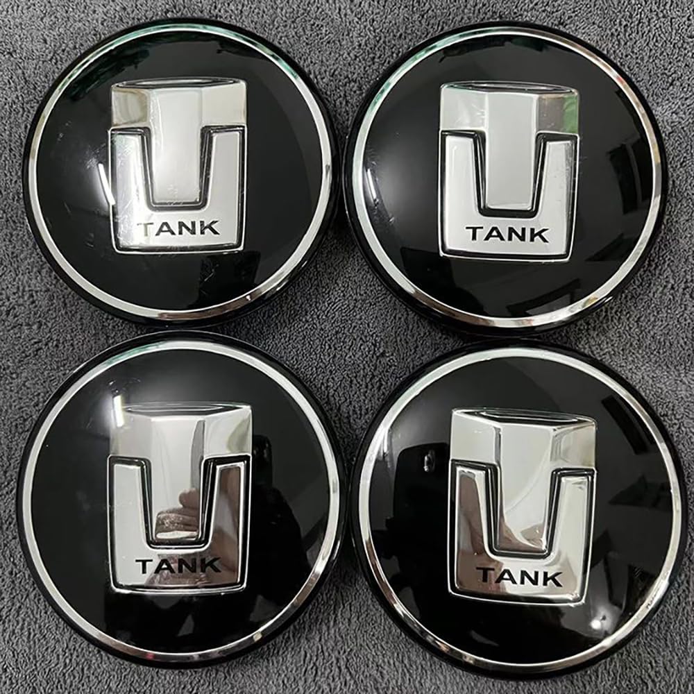 Fmesoo 4 Stück Radnabenkappen Nabendeckel,für Tank 500 85mm Felgendeckel ABS Radnabenabdeckung Auto Schützt Zubehör Logo Radkappen,A Fmesoo 4 Stück Radnabenkappen Nabendeckel,für Tank 500 85mm Felgendeckel ABS Radnabenabdeckung Auto Schützt Zubehör Logo Radkappen,A von Fmesoo