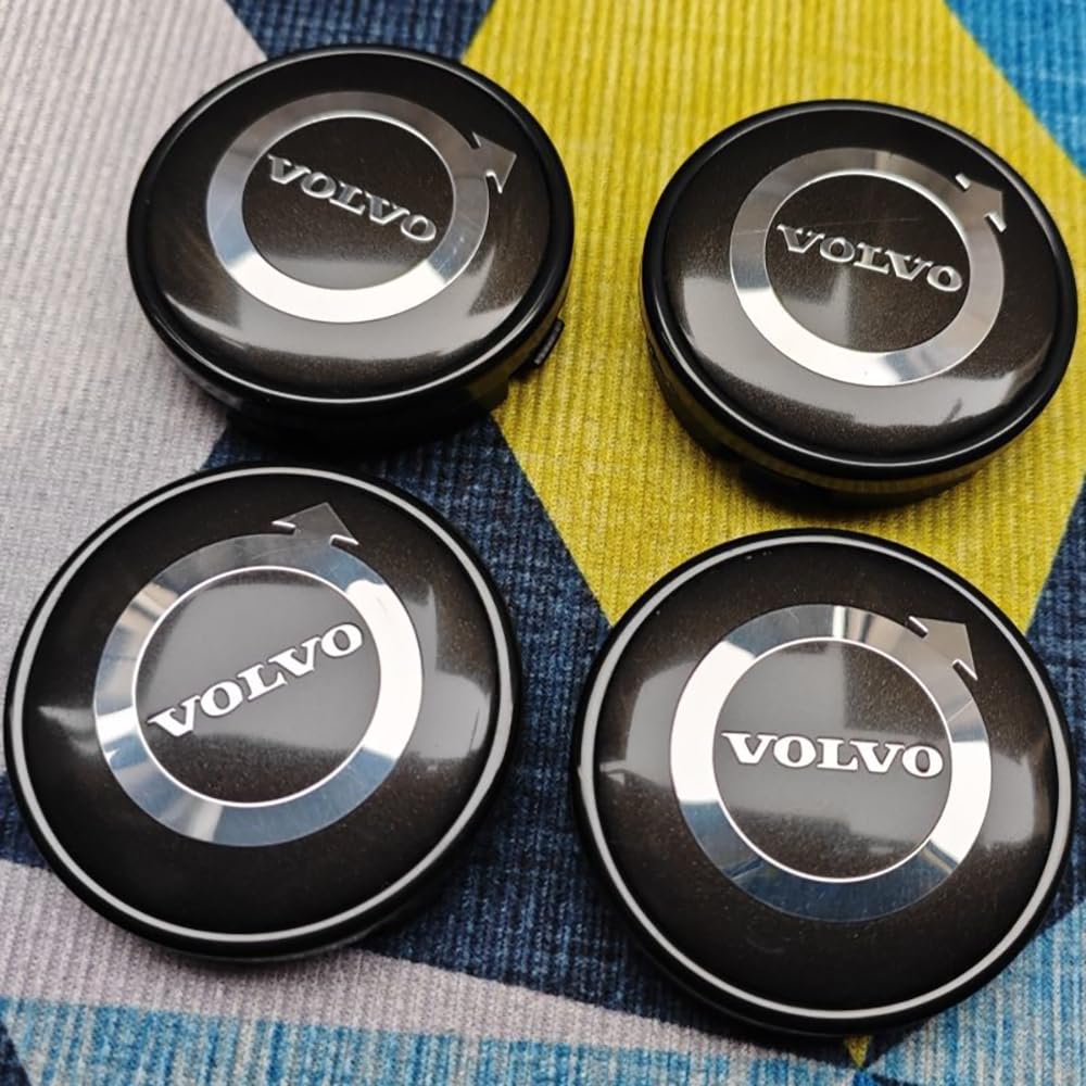Fmesoo 4 Stück Radnabenkappen Nabendeckel,für Volvo S60 S90 XC40 60mm Felgendeckel ABS Radnabenabdeckung Auto Schützt Zubehör Logo Radkappen,A Fmesoo 4 Stück Radnabenkappen Nabendeckel,für Volvo S60 S90 XC40 60mm Felgendeckel ABS Radnabenabdeckung Auto Schützt Zubehör Logo Radkappen,A von Fmesoo