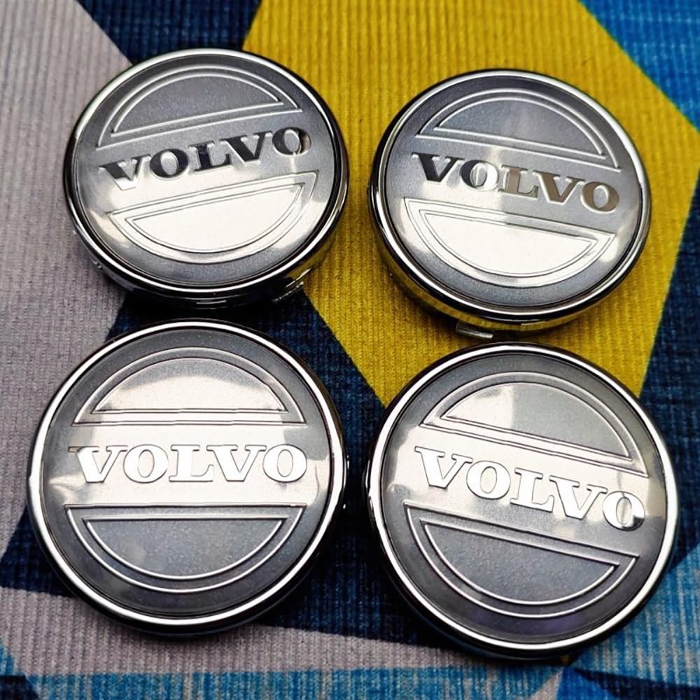 Fmesoo 4 Stück Radnabenkappen Nabendeckel,für Volvo S60 S90 XC40 60mm Felgendeckel ABS Radnabenabdeckung Auto Schützt Zubehör Logo Radkappen,B Fmesoo 4 Stück Radnabenkappen Nabendeckel,für Volvo S60 S90 XC40 60mm Felgendeckel ABS Radnabenabdeckung Auto Schützt Zubehör Logo Radkappen,B von Fmesoo