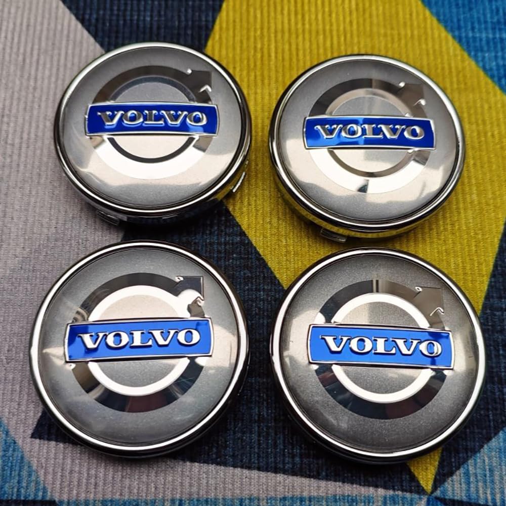 Fmesoo 4 Stück Radnabenkappen Nabendeckel,für Volvo S60 S90 XC40 60mm Felgendeckel ABS Radnabenabdeckung Auto Schützt Zubehör Logo Radkappen,E Fmesoo 4 Stück Radnabenkappen Nabendeckel,für Volvo S60 S90 XC40 60mm Felgendeckel ABS Radnabenabdeckung Auto Schützt Zubehör Logo Radkappen,E von Fmesoo