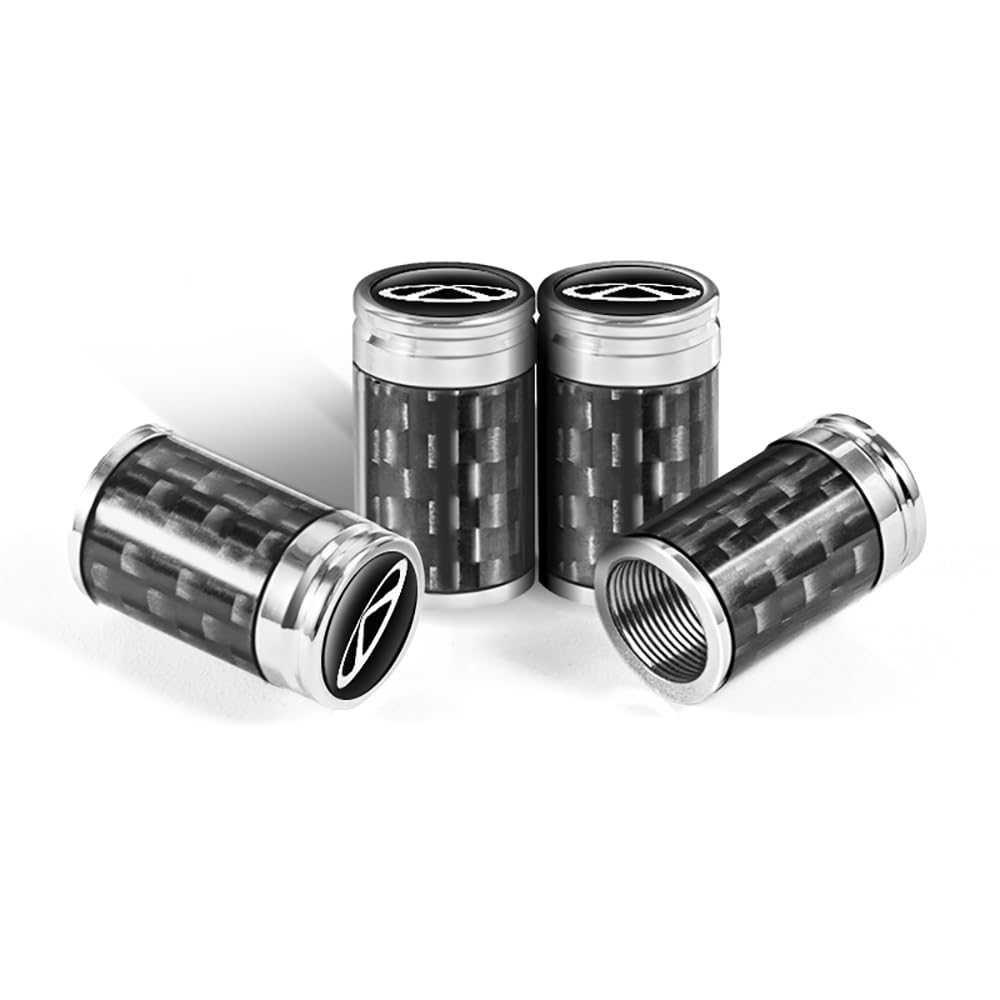Fmesoo 4 Stück Ventilkappen,für Chery Ventilabdeckungen Aluminium Robuste stabilen Reifendruck Kappe Staubkappen Reifen Zubehör,A Fmesoo 4 Stück Ventilkappen,für Chery Ventilabdeckungen Aluminium Robuste stabilen Reifendruck Kappe Staubkappen Reifen Zubehör,A von Fmesoo