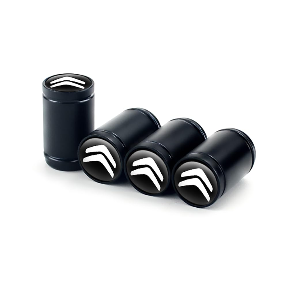 Fmesoo 4 Stück Ventilkappen,für Citroen Ventilabdeckungen Aluminium Robuste stabilen Reifendruck Kappe Staubkappen Reifen Zubehör,B Fmesoo 4 Stück Ventilkappen,für Citroen Ventilabdeckungen Aluminium Robuste stabilen Reifendruck Kappe Staubkappen Reifen Zubehör,B von Fmesoo