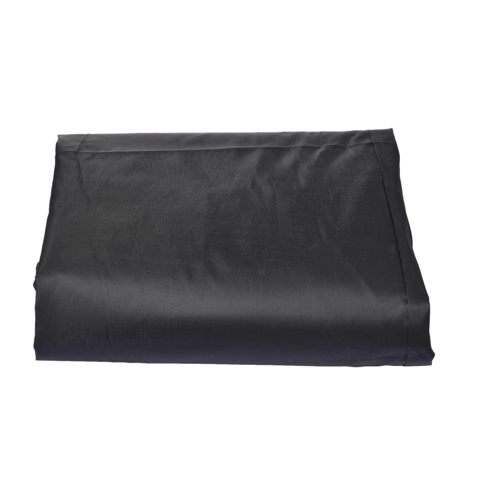 Pickup Truck Plane Cover - wasserdichte Bettschutz, Wetterfeste Lastabdeckung | UV-resistente Verstärkte 600D-Oxford-Stoff, Hochleistungsfrachtschild, Tragbare Schnellinstallationslösung, (schwarz) von Fmzrbnih