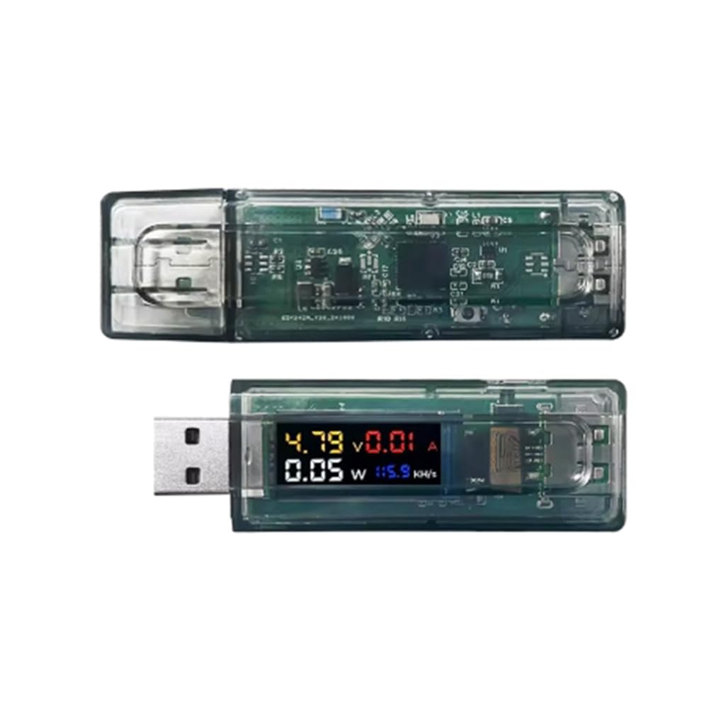 Fnfhsa 2 Stück NMMiner NM-Usb-Chain ESP32 120kH/S BTC Lotterieplatine mit USB-Tester USB-A zu TypC-Meter - Verbunden mit Einem Anderen Gerät Fnfhsa 2 Stück NMMiner NM-Usb-Chain ESP32 120kH/S BTC Lotterieplatine mit USB-Tester USB-A zu TypC-Meter - Verbunden mit Einem Anderen Gerät von Fnfhsa