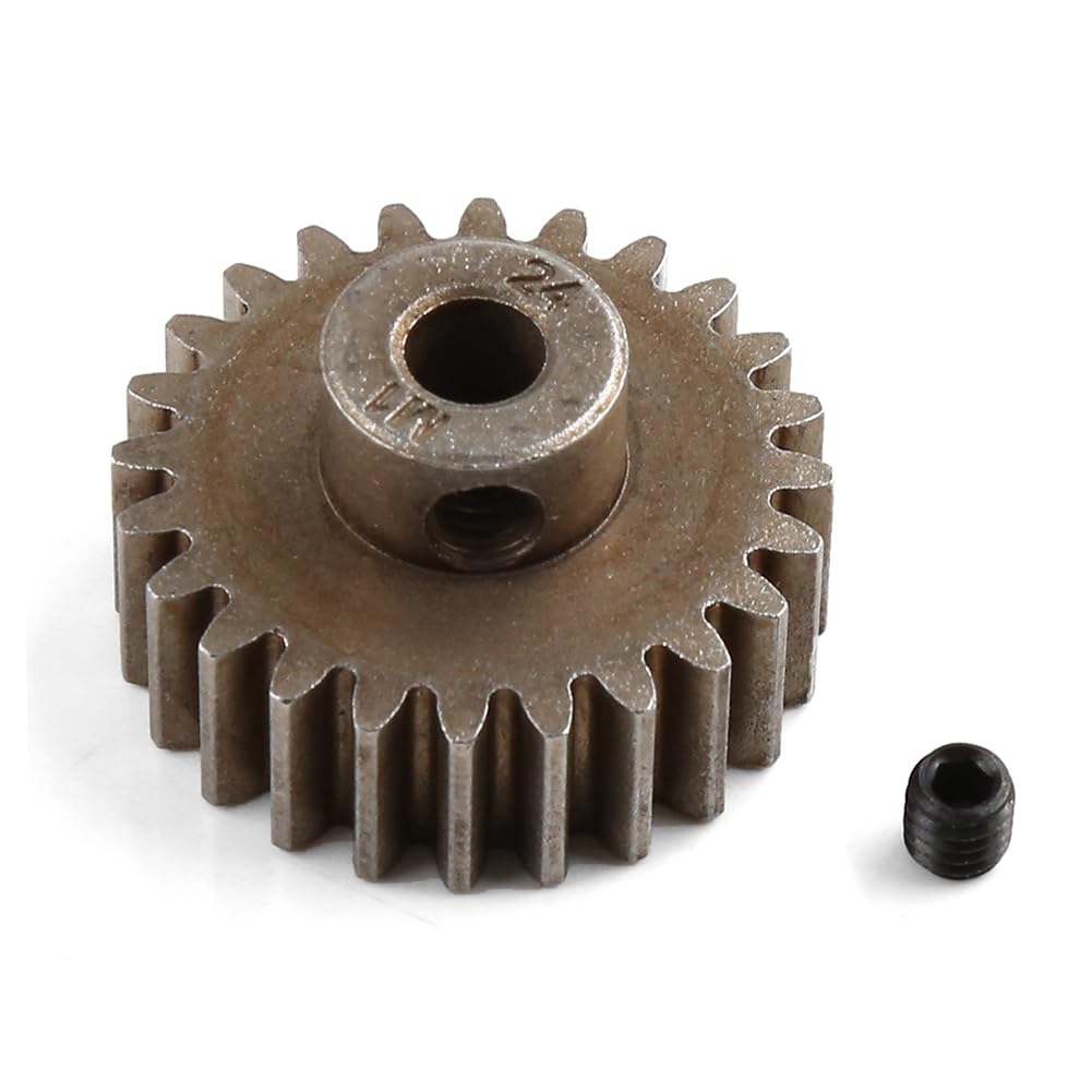 Fnfhsa 24T M1 Motorzahnrad Ritzel 6496X für 1/10 RC Auto Upgrade Teile Zubehör von Fnfhsa