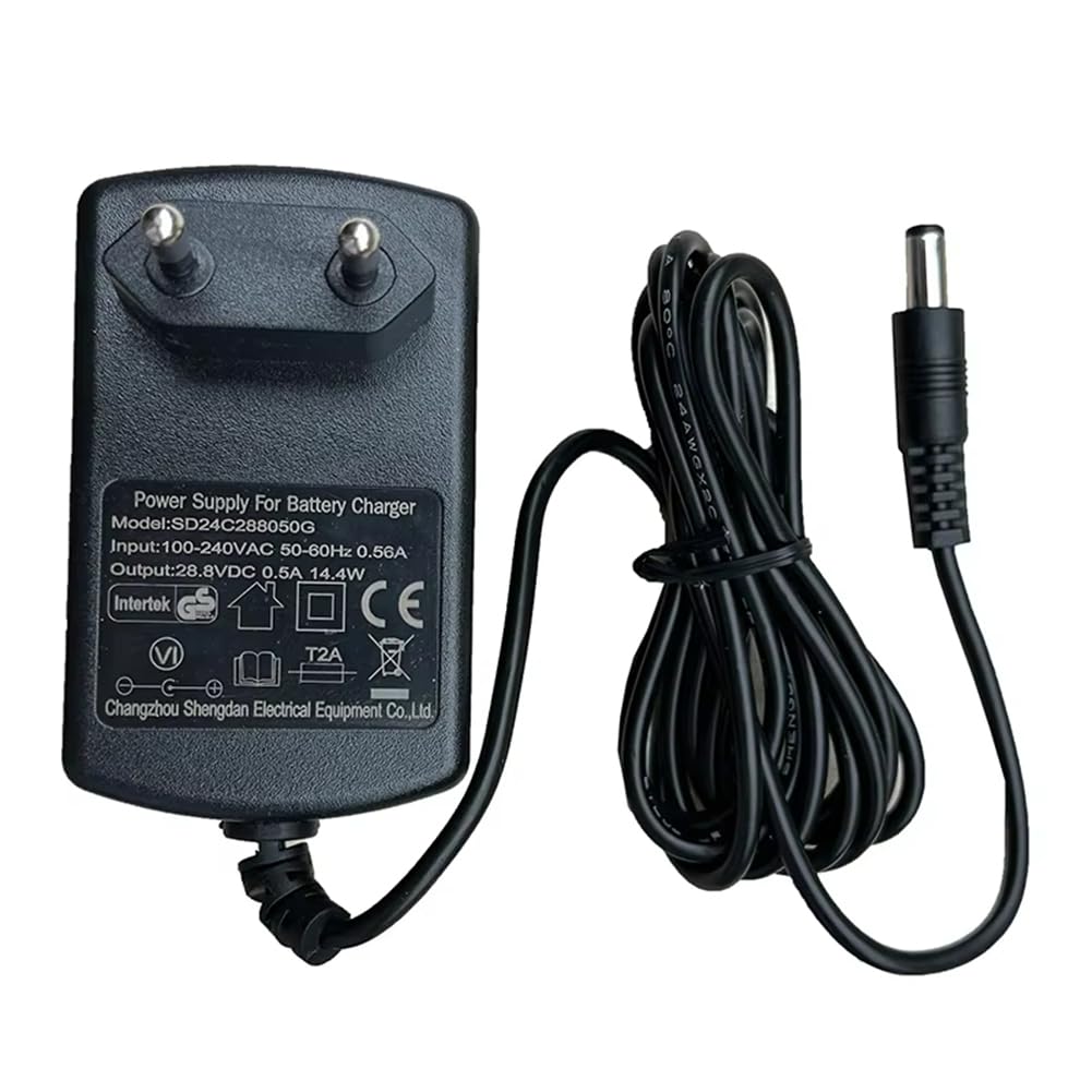 Fnfhsa 28,8 V DC, 500 MA, Europäisches Standardladegerät für Kinderautos, Kinderautos, Zubehör, EU-Stecker von Fnfhsa