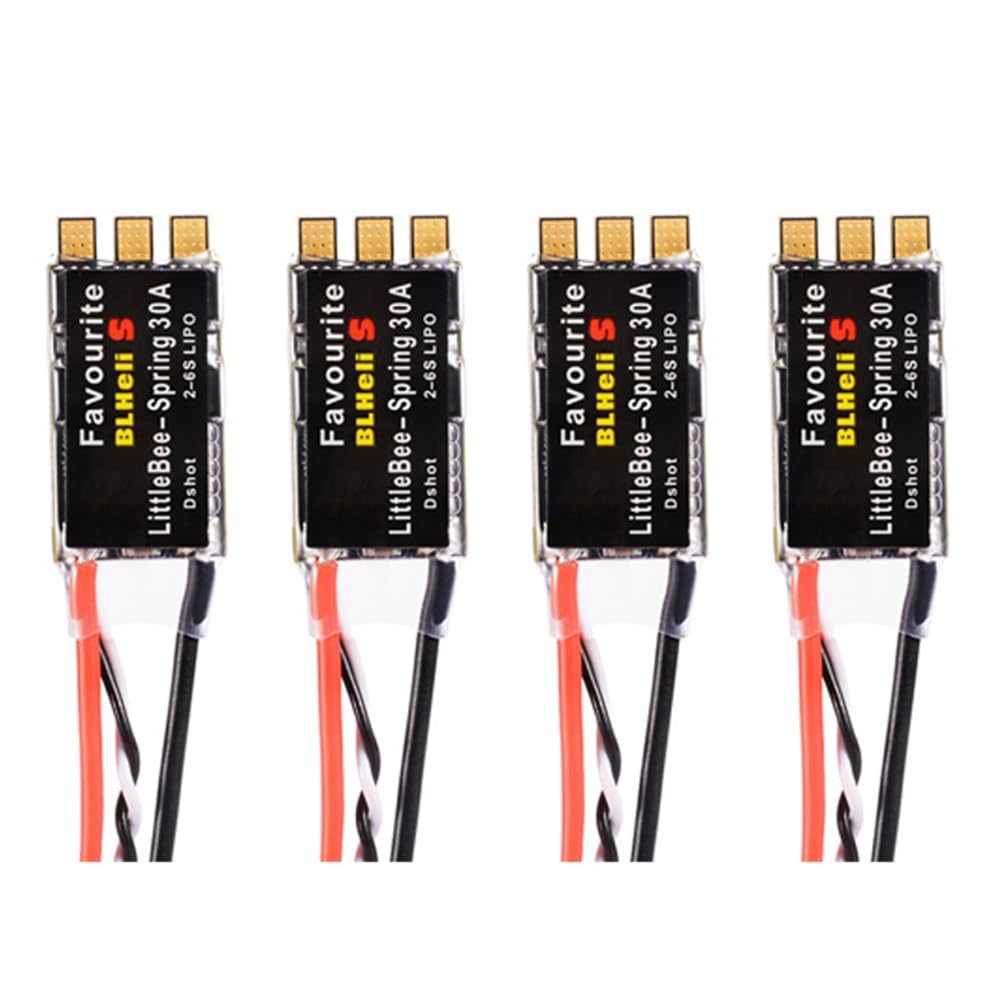Fnfhsa 30A 4 Stück 20A/30A ESC BLHeli-S Elektronischer Drehzahlregler Unterstützung DSHOT600 für FPV RC Drohne Multikopter Quadrocopter Fnfhsa 30A 4 Stück 20A/30A ESC BLHeli-S Elektronischer Drehzahlregler Unterstützung DSHOT600 für FPV RC Drohne Multikopter Quadrocopter von Fnfhsa