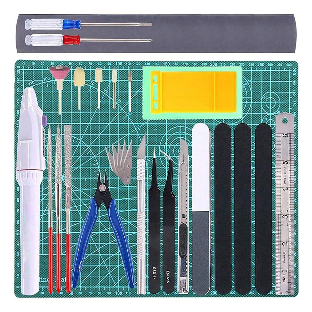 Fnfhsa 33-Teiliges Modell-Werkzeugset/Auto/Spielzeug-Modellbau-Werkzeug-Kombinationsset Fnfhsa 33-Teiliges Modell-Werkzeugset/Auto/Spielzeug-Modellbau-Werkzeug-Kombinationsset von Fnfhsa
