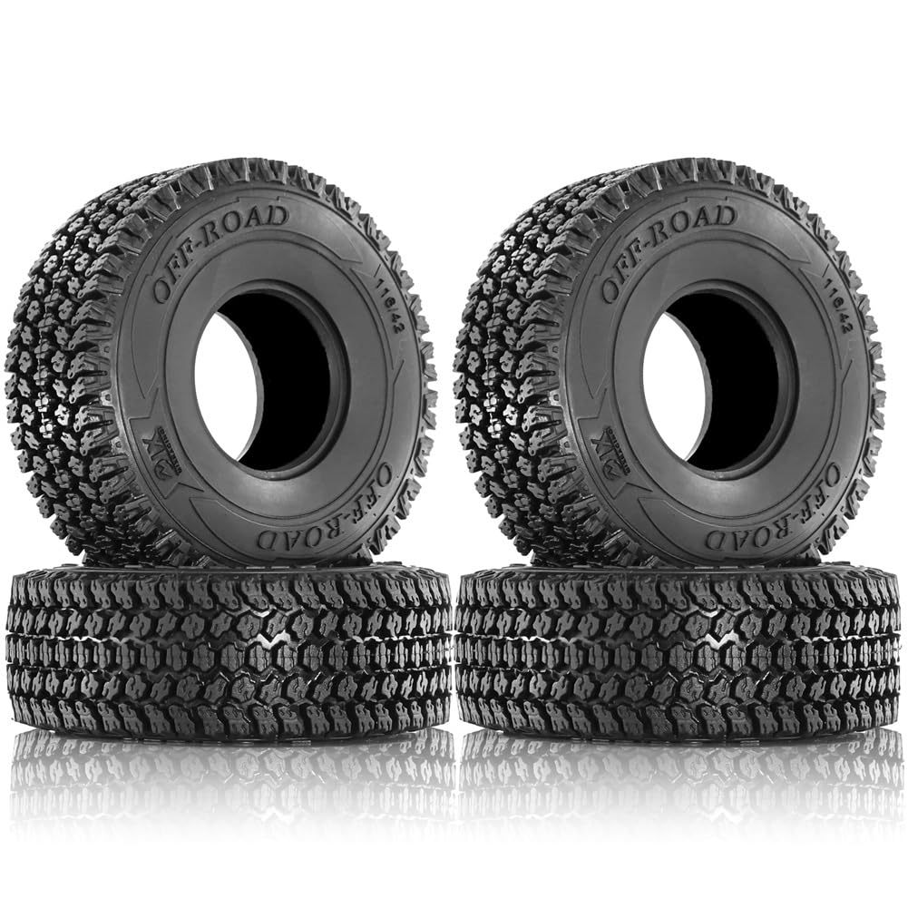 Fnfhsa 4 STÜCKE 116mm 1,9 Gummireifen Radreifen für 1/10 RC Crawler Auto Axial SCX10 II III 90046 TRX4 D90 Redcat Fnfhsa 4 STÜCKE 116mm 1,9 Gummireifen Radreifen für 1/10 RC Crawler Auto Axial SCX10 II III 90046 TRX4 D90 Redcat von Fnfhsa