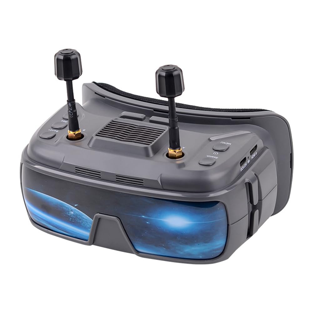 Fnfhsa 5.8G FPV-Brille mit HD-DVR, 3,5 1024 * 600 IPS-Bildschirm, Dual-Empfang, FPV-Drohnenbrille für FPV-Drohnen Fnfhsa 5.8G FPV-Brille mit HD-DVR, 3,5 1024 * 600 IPS-Bildschirm, Dual-Empfang, FPV-Drohnenbrille für FPV-Drohnen von Fnfhsa