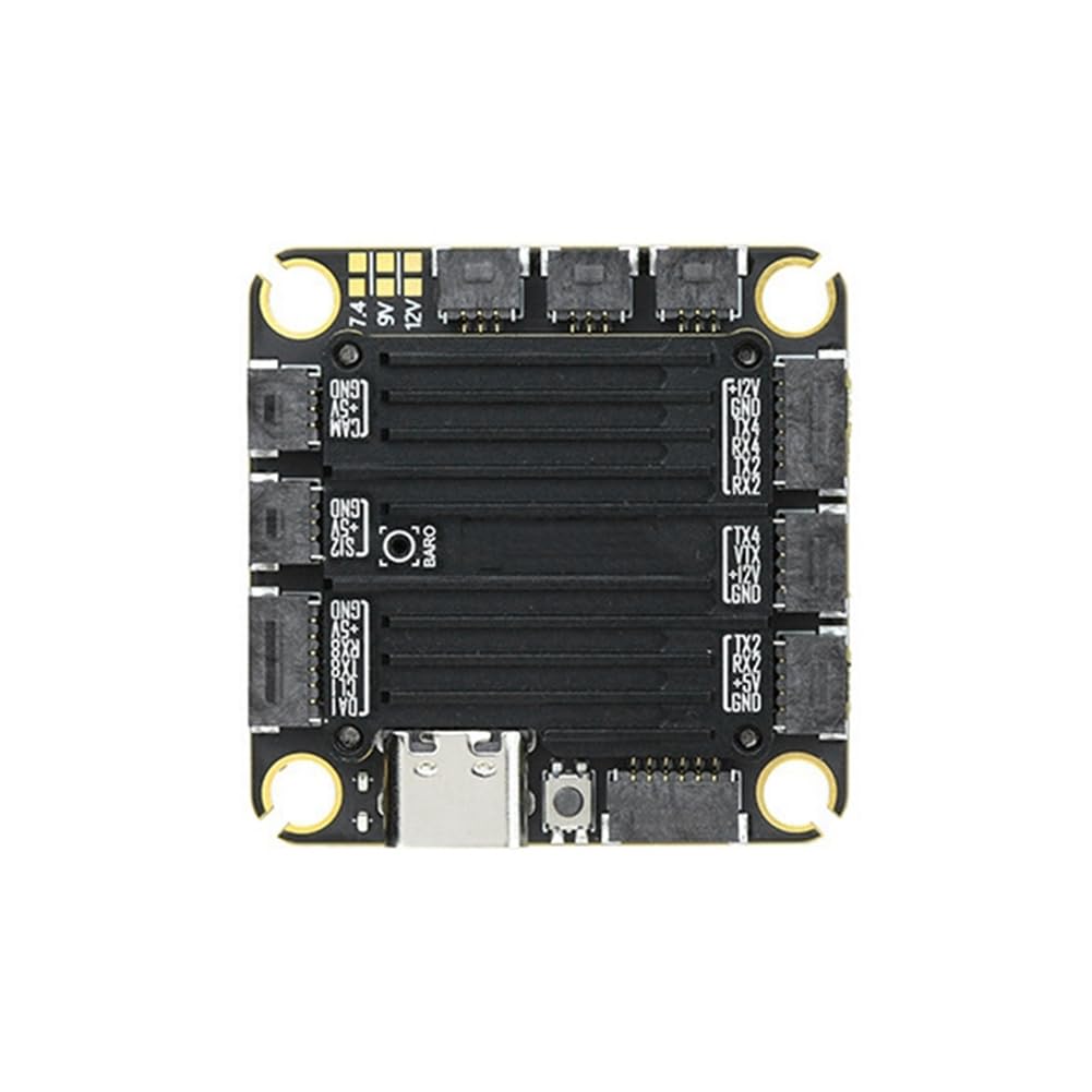 Fnfhsa H7 PRO Flugsteuerung CNC-Aluminium-Schale, 4-12S, Mehrkanal-BEC. Ideal für RC FPV-Drohnen. von Fnfhsa