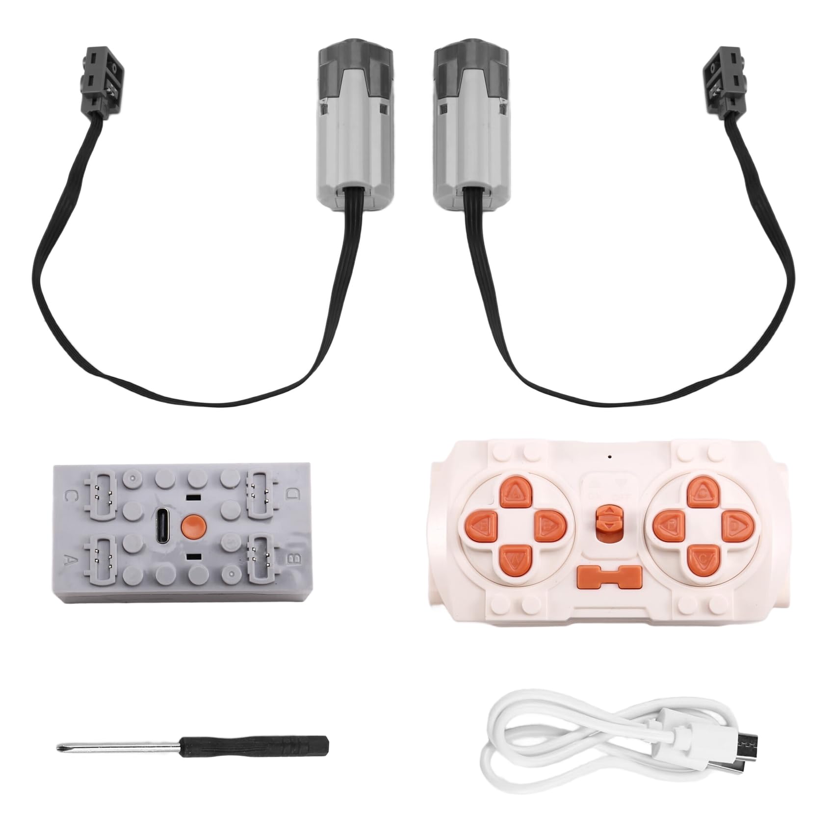 Fnfhsa Power Function Motor App Fernsteuerung Programmierung 2 Mittelmotor Set DIY Baustein für Kinder Fnfhsa Power Function Motor App Fernsteuerung Programmierung 2 Mittelmotor Set DIY Baustein für Kinder von Fnfhsa