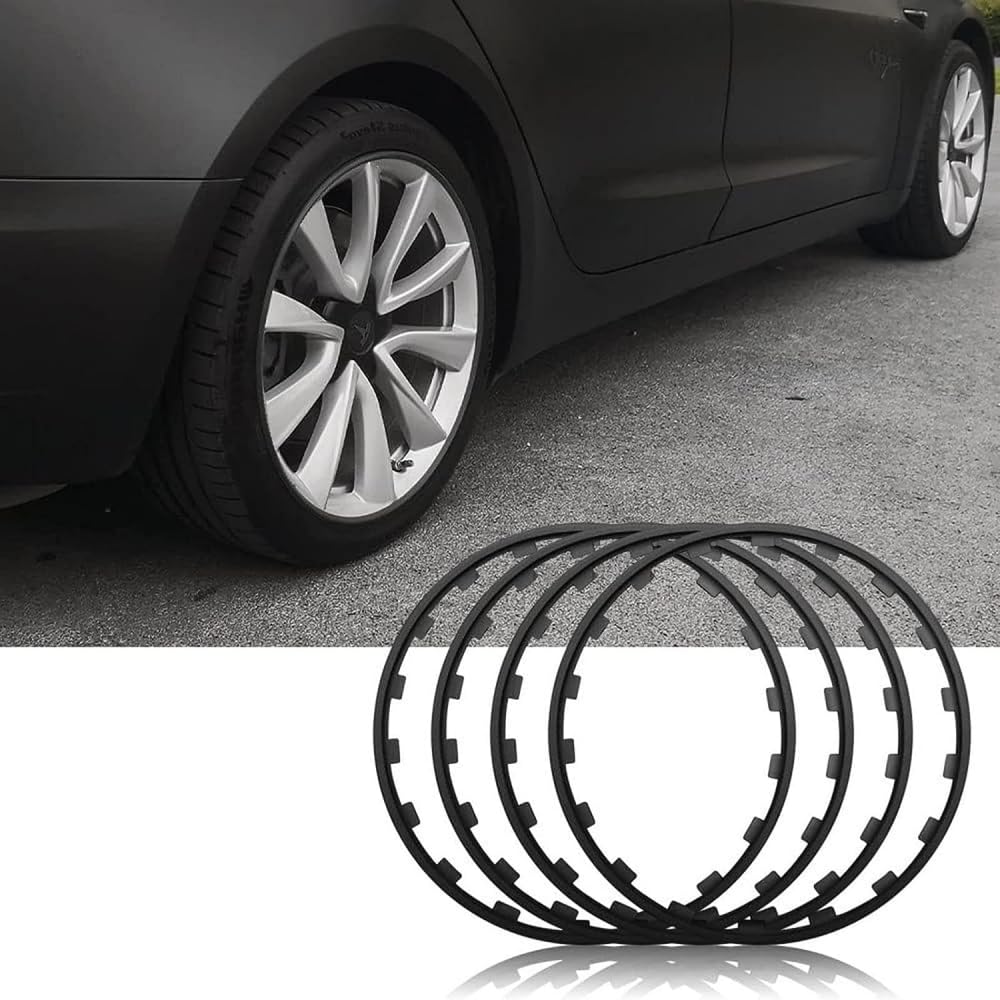 Felgenschutzringe Anti-Kollision und Anti-Kratzer Felgen Nabenschutzstreifen 16-20Zoll Auto Felgenschutz 4er Set, Radkantenschutzring, FüR Alle Automodelle-Schwarz||20in Felgenschutzringe Anti-Kollision und Anti-Kratzer Felgen Nabenschutzstreifen 16-20Zoll Auto Felgenschutz 4er Set, Radkantenschutzring, FüR Alle Automodelle-Schwarz||20in von FnnEmg