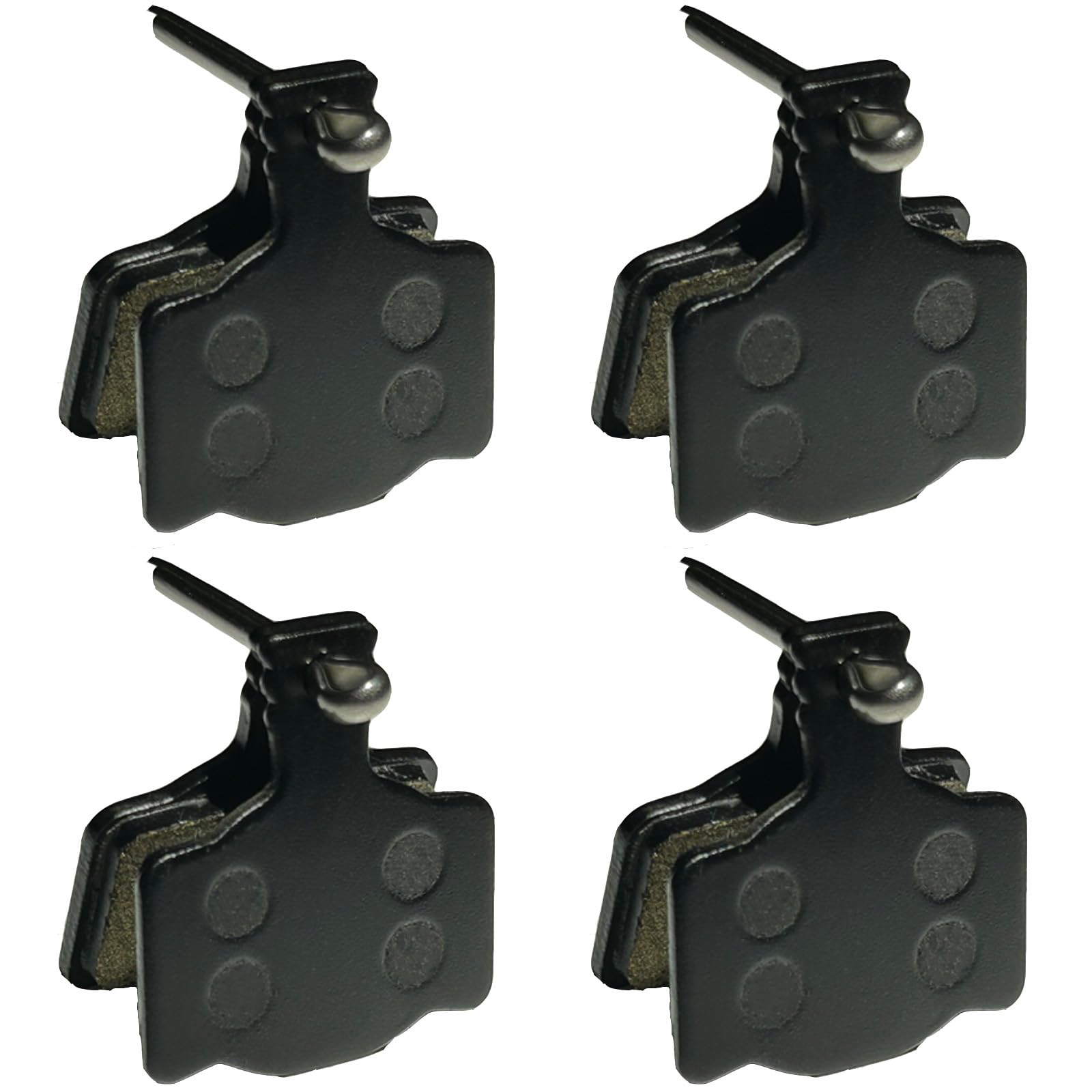 Bremsbeläge Fahrrad für Magura MT2 MT4 MT6 MT8 MT4E MT Trail Rear, Organisch Resin & Semi-Metallic Scheibenbremsbeläge, 4 Paar Bremsbeläge Fahrrad für Magura MT2 MT4 MT6 MT8 MT4E MT Trail Rear, Organisch Resin & Semi-Metallic Scheibenbremsbeläge, 4 Paar von Foanlerck