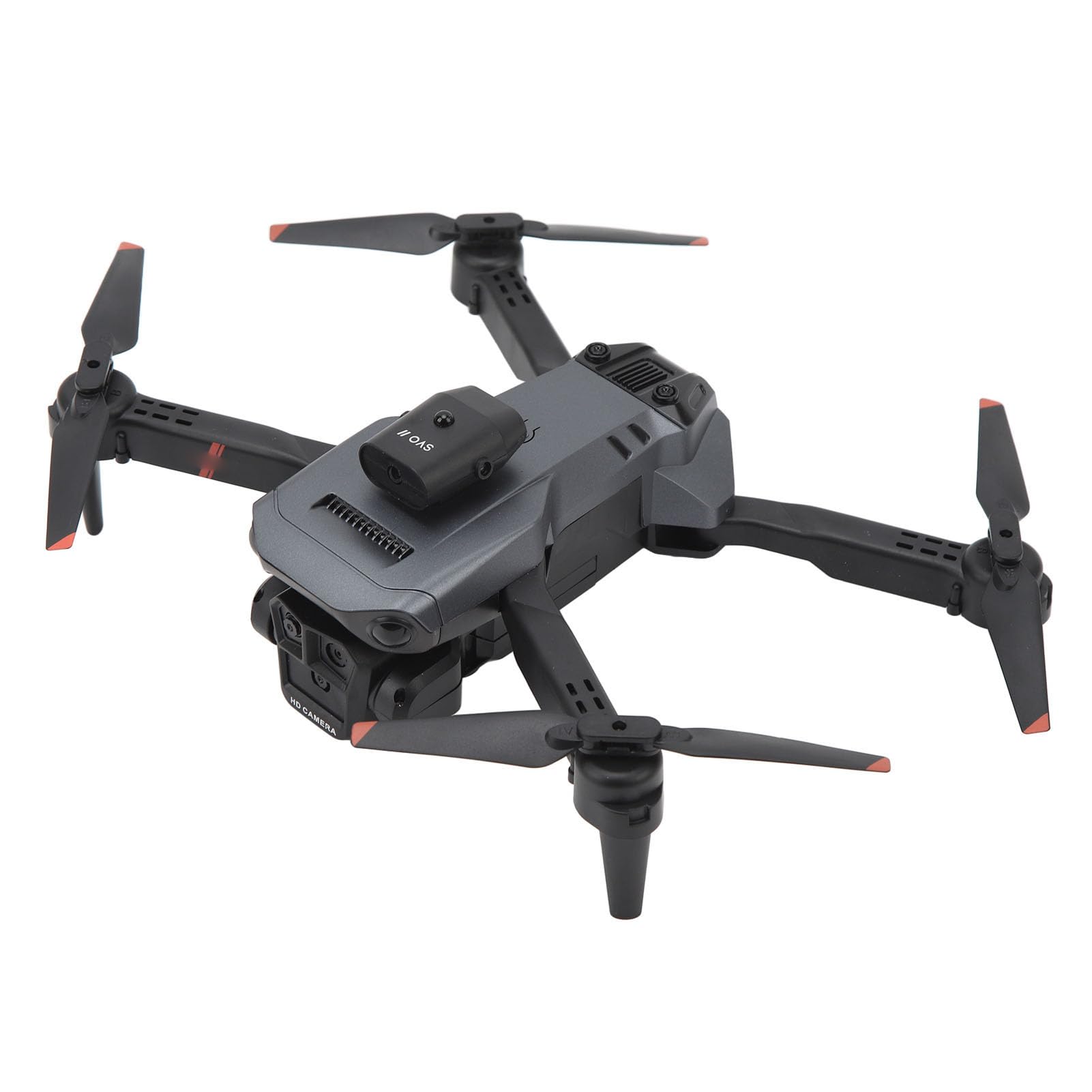 Drohnen mit Kamera für Erwachsene und Kinder, 4K HD faltbarer RC Quadcopter mit 3 Kameras, Ein-Tasten-Start/Landung, Schwerkraftinduktion, 4-Wege-Hindernisvermeidung von Focket