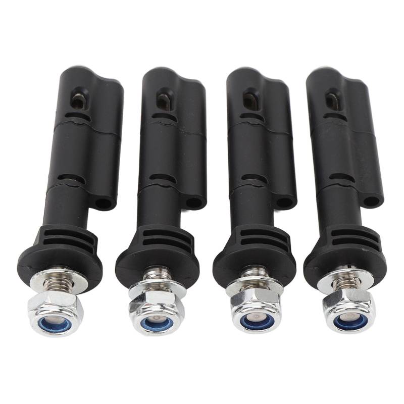 4-teiliges 17-mm-Befestigungsstift-Set, Sicherheits-Befestigungsstifte für Bergungsbretter, Befestigungsstifte mit um 360 Grad Drehbarem Gelenk, für MaxTrax MKII LITE, von Fockety