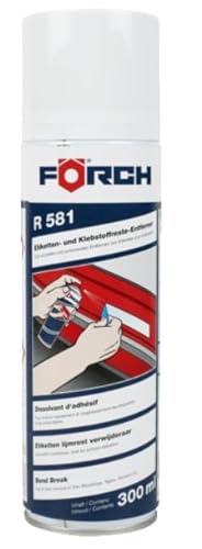 Förch Etikettenentferner -Klebstoffresteentferner R581 300ml von Förch