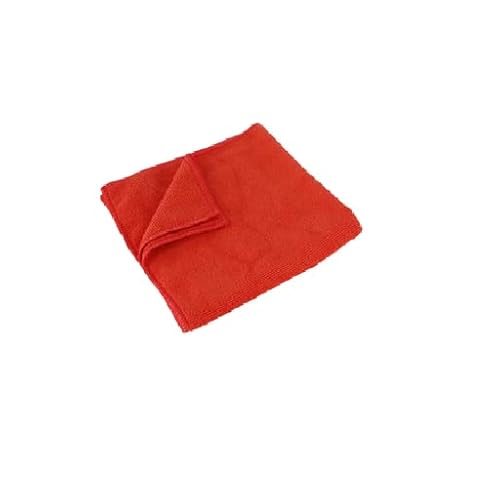 FÖRCH COMBI MICROFASTERTUCH TUCH MICROFASER LAPPEN PUTZEN POLIEREN 40x40cm rot (10) von FORCH