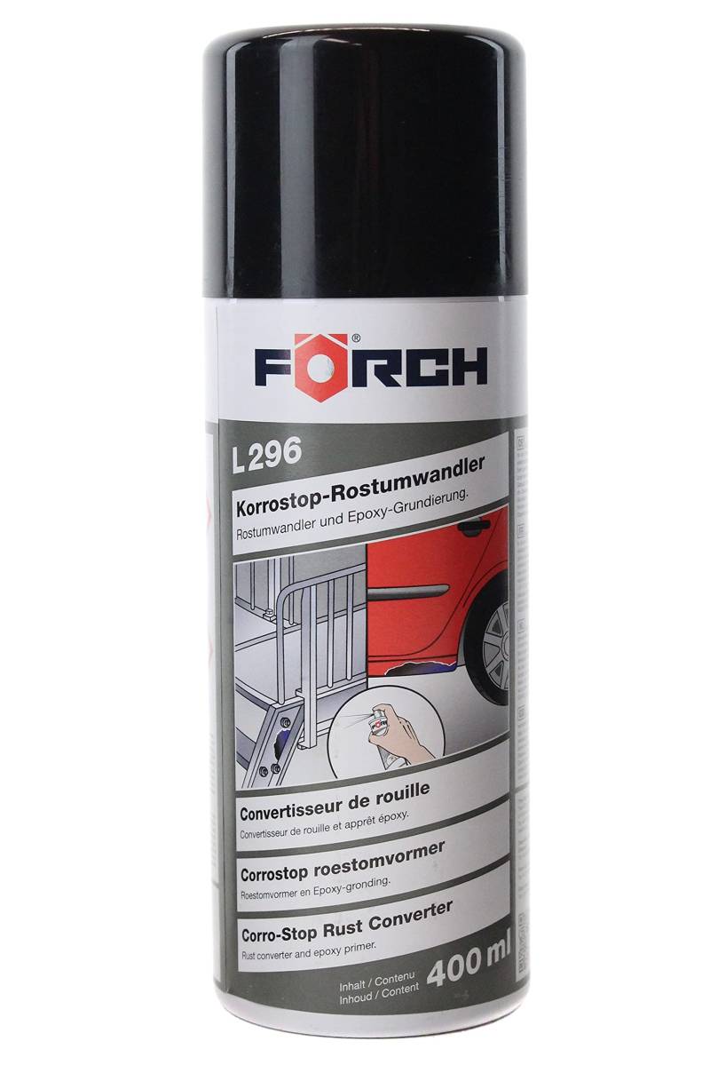 Förch *KORROSTOP*Profi Epoxy-Rostumwandler-Spray 400ml Verpackung:EINWEG von FORCH