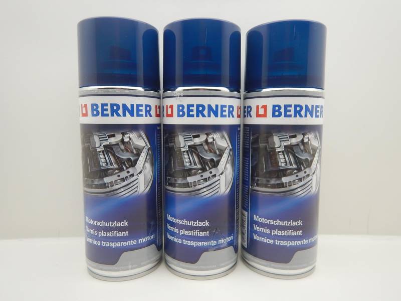 Förch 3X Berner Spraydose Motorschutzlack Schutzlack Motor Schutz Kfz Lack 400ml von Förch
