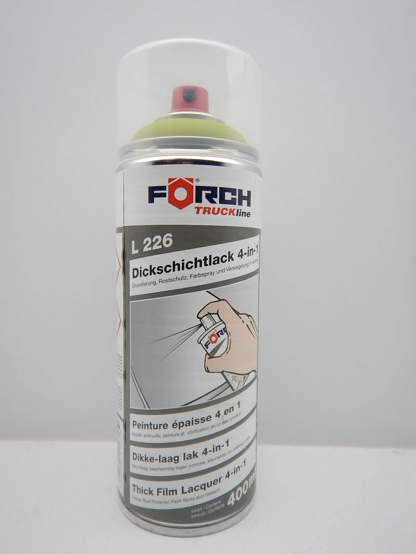 FORCH 4 in 1 CLAAS GRÜN LANDMASCHINE DICKSCHICHTLACK Lack Spray SPRAYDOSE 400ML (1) von FORCH