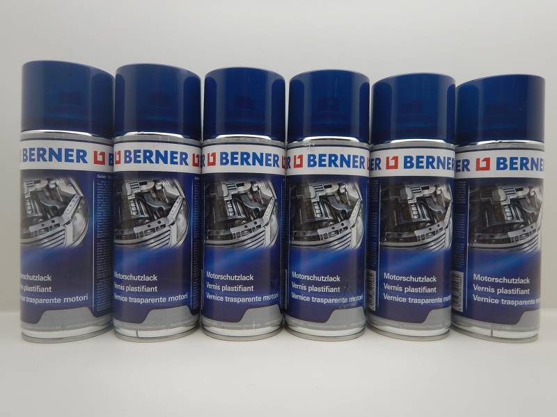 FORCH 6X Berner Spraydose Motorschutzlack Schutzlack Motor Schutz Kfz Lack 400ml von FORCH