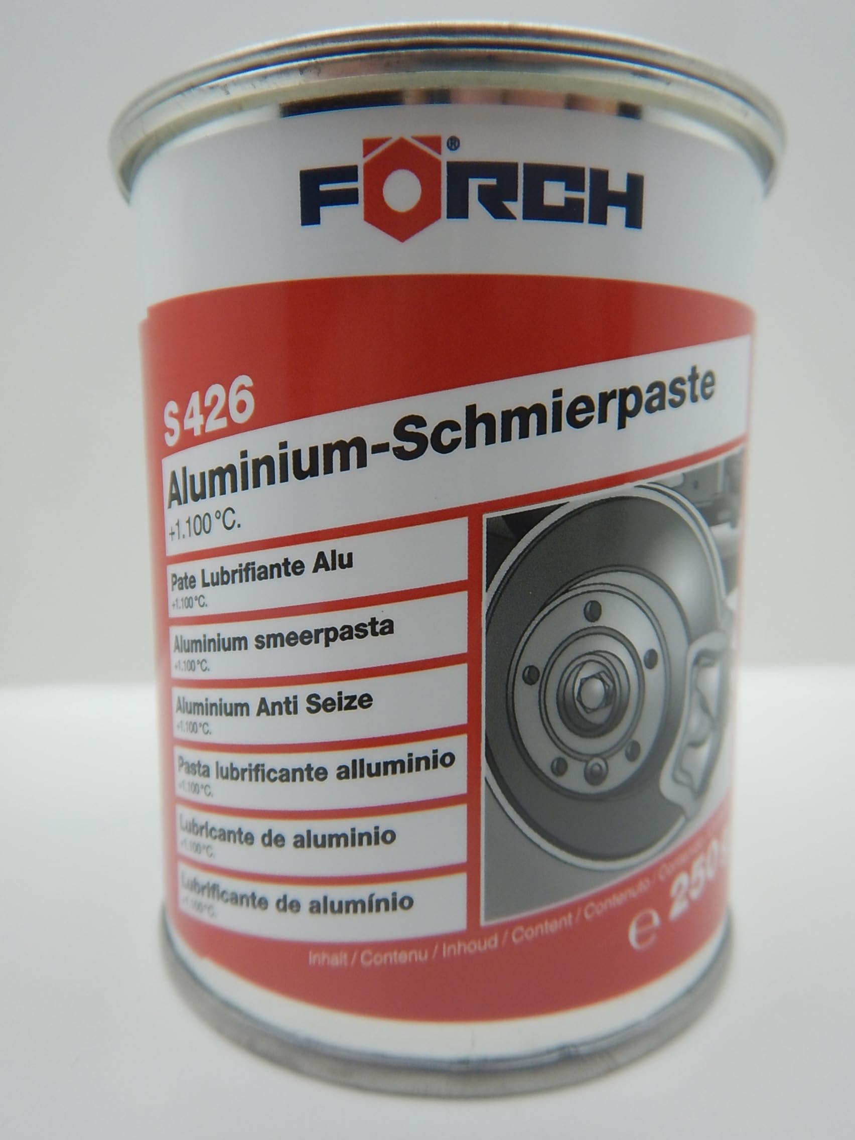 FORCH Aluminium ALU SCHMIERPASTE S426 BREMSEN RÄDER BREMSENPASTE Paste KFZ von FORCH