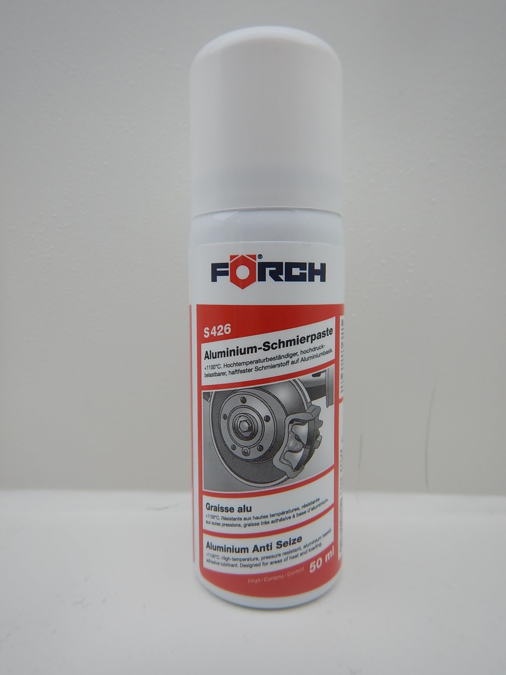 Förch Aluminium ALU SCHMIERPASTE S426 BREMSEN RÄDER BREMSENSPRAY Spray KFZ 50ml von FORCH