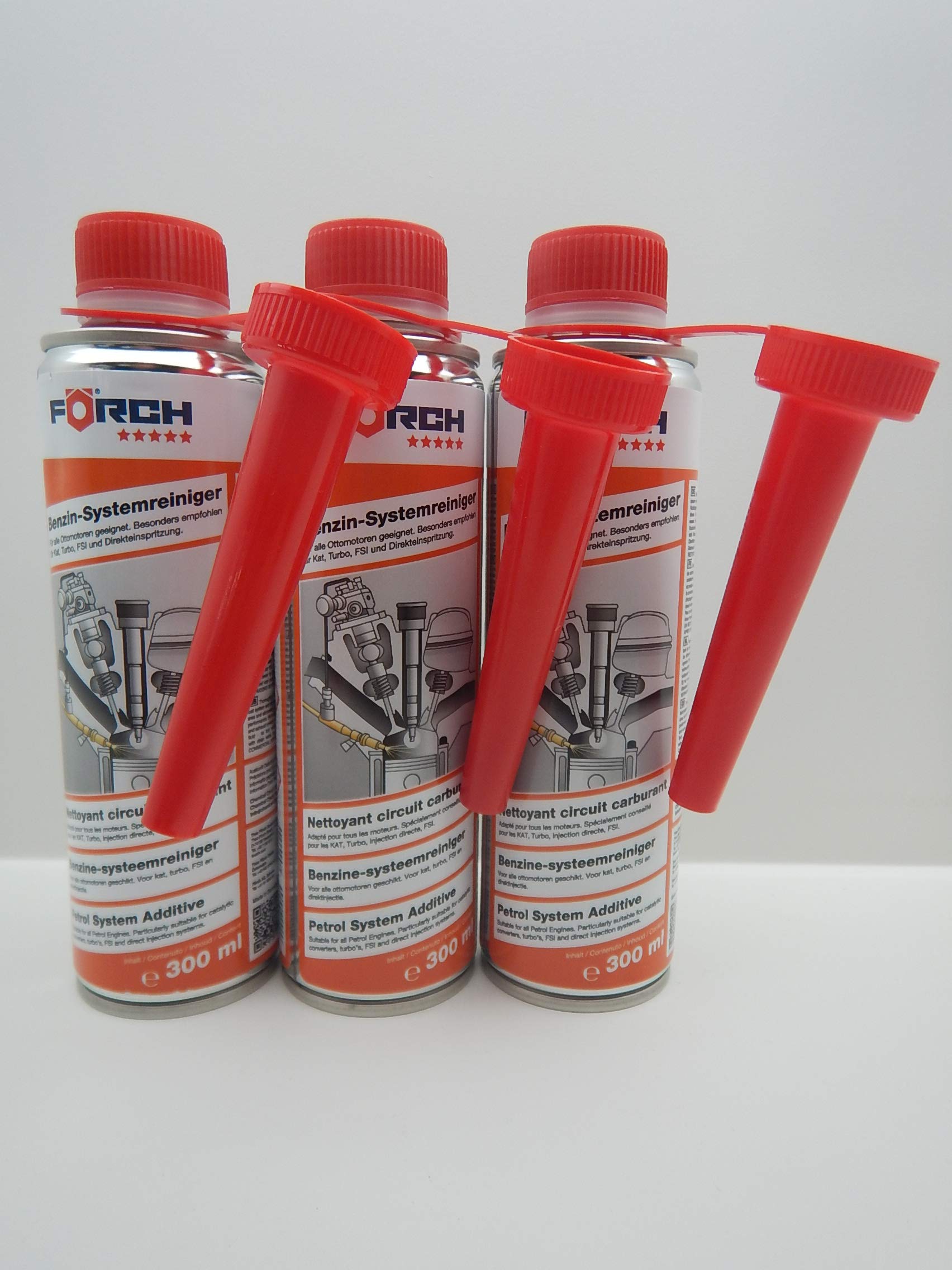 FORCH Benzin SYSTEMREINIGER Reiniger HOCHLEISTUNGSREINIGER OTTOMOTOREN 300ml (3) von FORCH