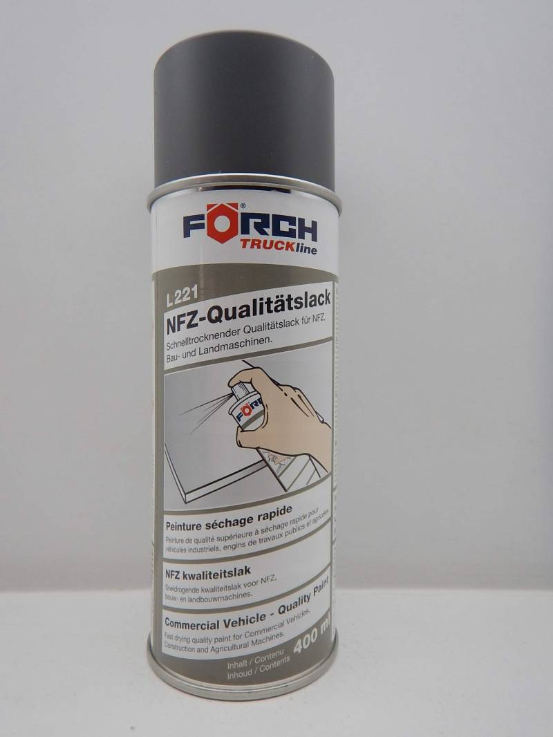 FORCH DB 7354 ARGENTITGRAU GRAU MATT Lack LACKSPRAY SPRAYDOSE 400ML (1) von FORCH