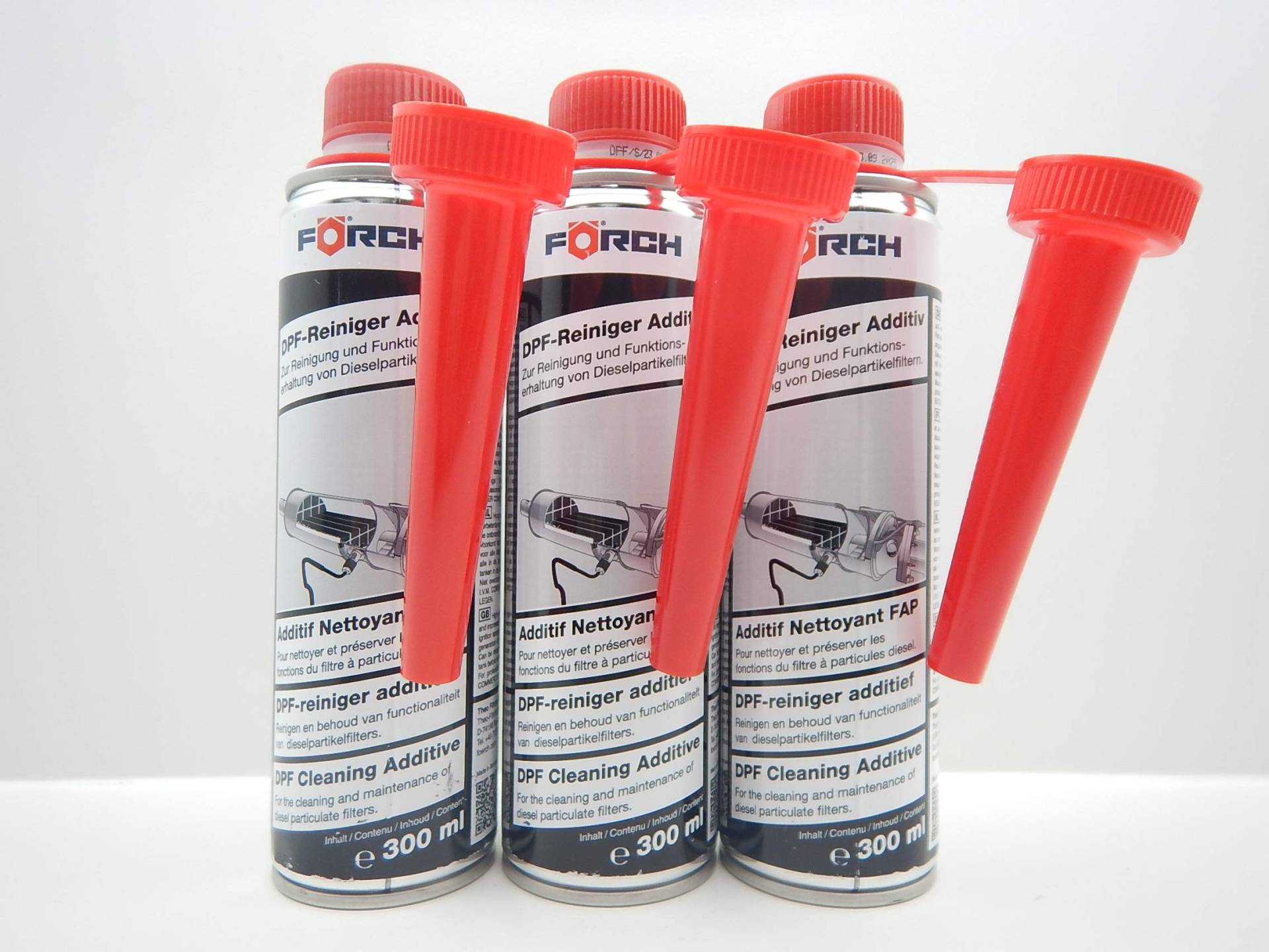 FORCH DPF DIESELPARTIKELFILTER REGENERATIONSHILFE HOCHLEISTUNGS ADDITIV 300ml (3) von FORCH