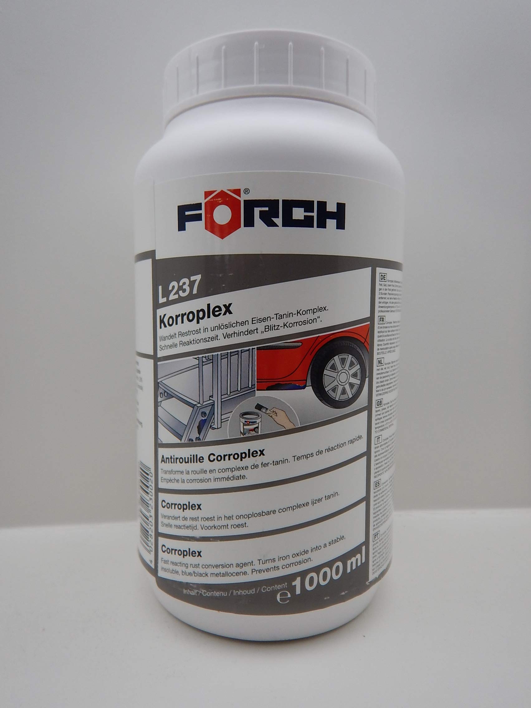 FORCH ROST UMWANDLER ROSTUMWANDLER ROSTSCHUTZ 1000ML KORROSIONSSCHUTZ KORROPLEX (1) von FORCH