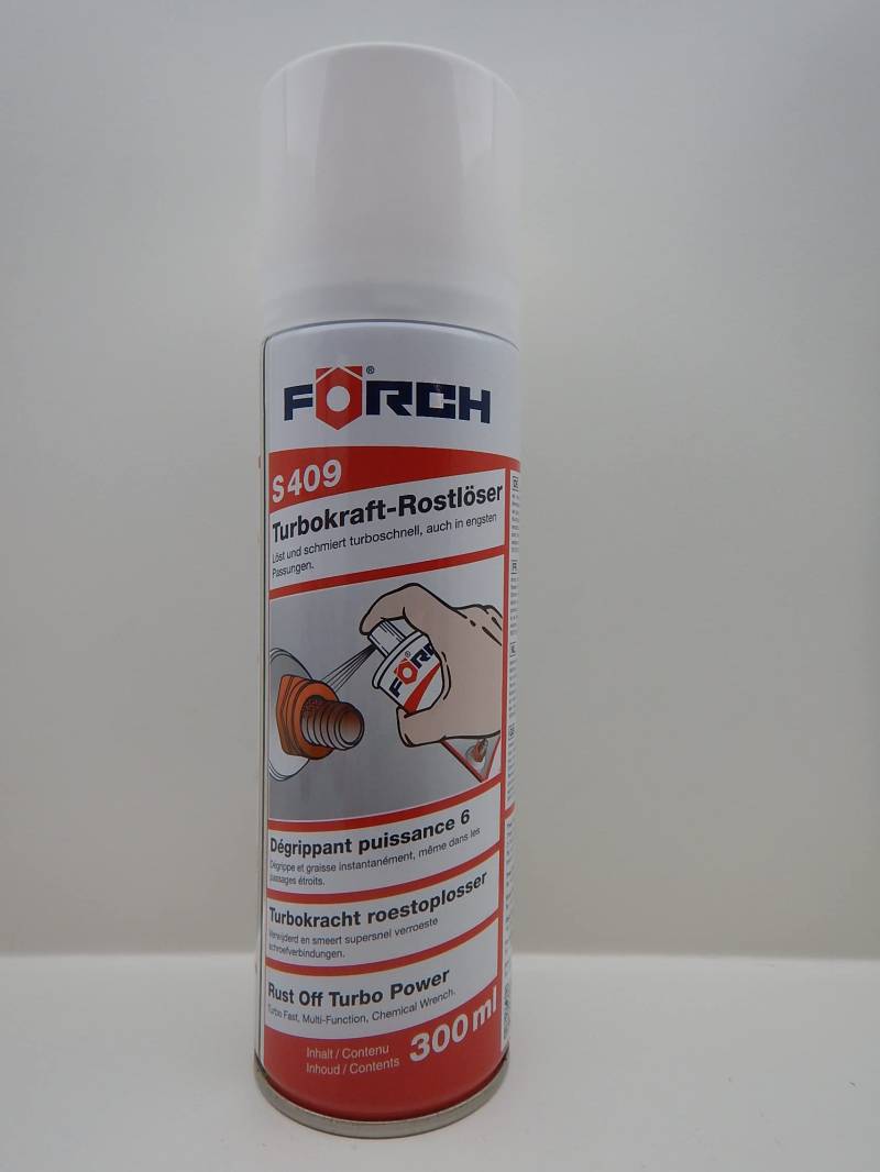Förch S409 TURBOKRAFT ROSTLÖSER Schrauben LÖSEN ROST KRIECHÖL 300ml (1) von Förch