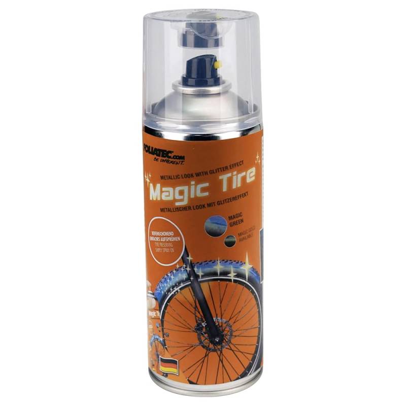 Foliatec Magic Tire Reifenspray Magic Green, 400 ml von Foliatec