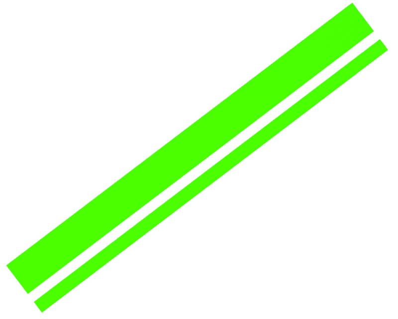Foliatec 33928 Car Design Sticker Lines, 5,8 x 360 cm, Neon Grün von Foliatec