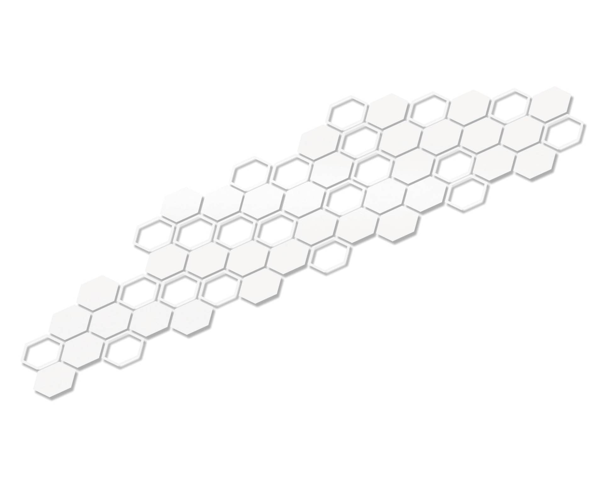 Foliatec 33961 Car Design Sticker Hexagon, 32 x 130 cm, Weiß Matt, weiß chrom matt Foliatec 33961 Car Design Sticker Hexagon, 32 x 130 cm, Weiß Matt, weiß chrom matt von Foliatec