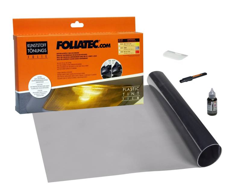Foliatec Kunststoff Tönungsfolie Smoke 30x100cm - 1 Stück von Foliatec