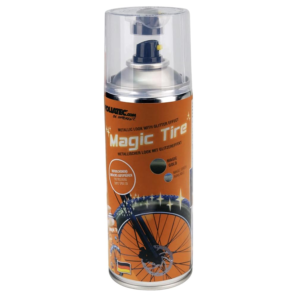 Foliatec Magic Tire Reifenspray Magic Gold, 400 ml von Foliatec