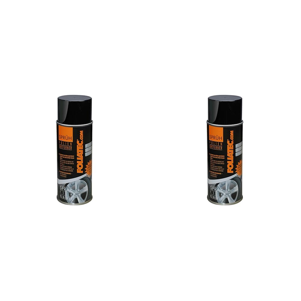 Foliatec Spray Film Sprühfolien-Entferner 1x400ml (Packung mit 2) von Foliatec