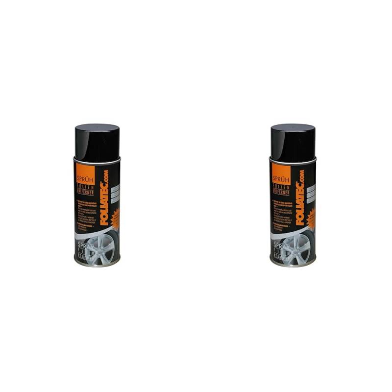 Foliatec Spray Film Sprühfolien-Entferner 1x400ml (Packung mit 2) von Foliatec