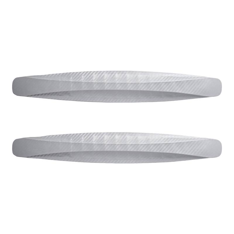 Folpus 2pcs Car Protector Strips Anti Kollisionsstreifen PVC Ersetzt Die Vorderen Hecklippen Der Vorderen Ecke für Die Abholung des, GRAU von Folpus