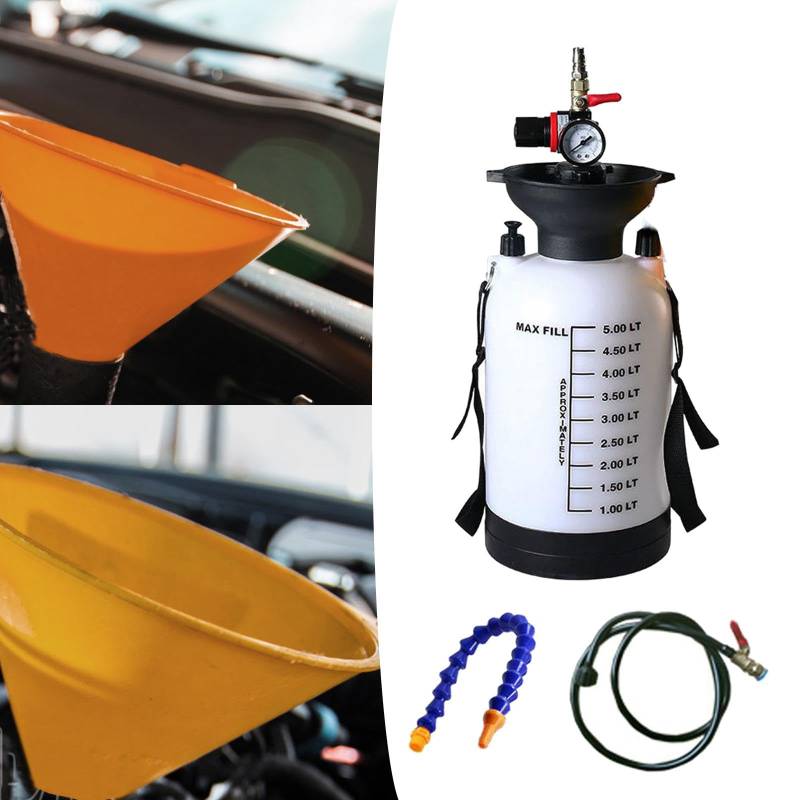 Folpus 5 Liter Pumpe für Getriebeflüssigkeit in Autos, Zubehör für Die Anwendung, Getriebeöl-Einfüllstutzen von Folpus